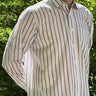 Green striped shirt - NEROLI