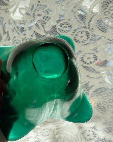 Green tulip vase - NEROLI