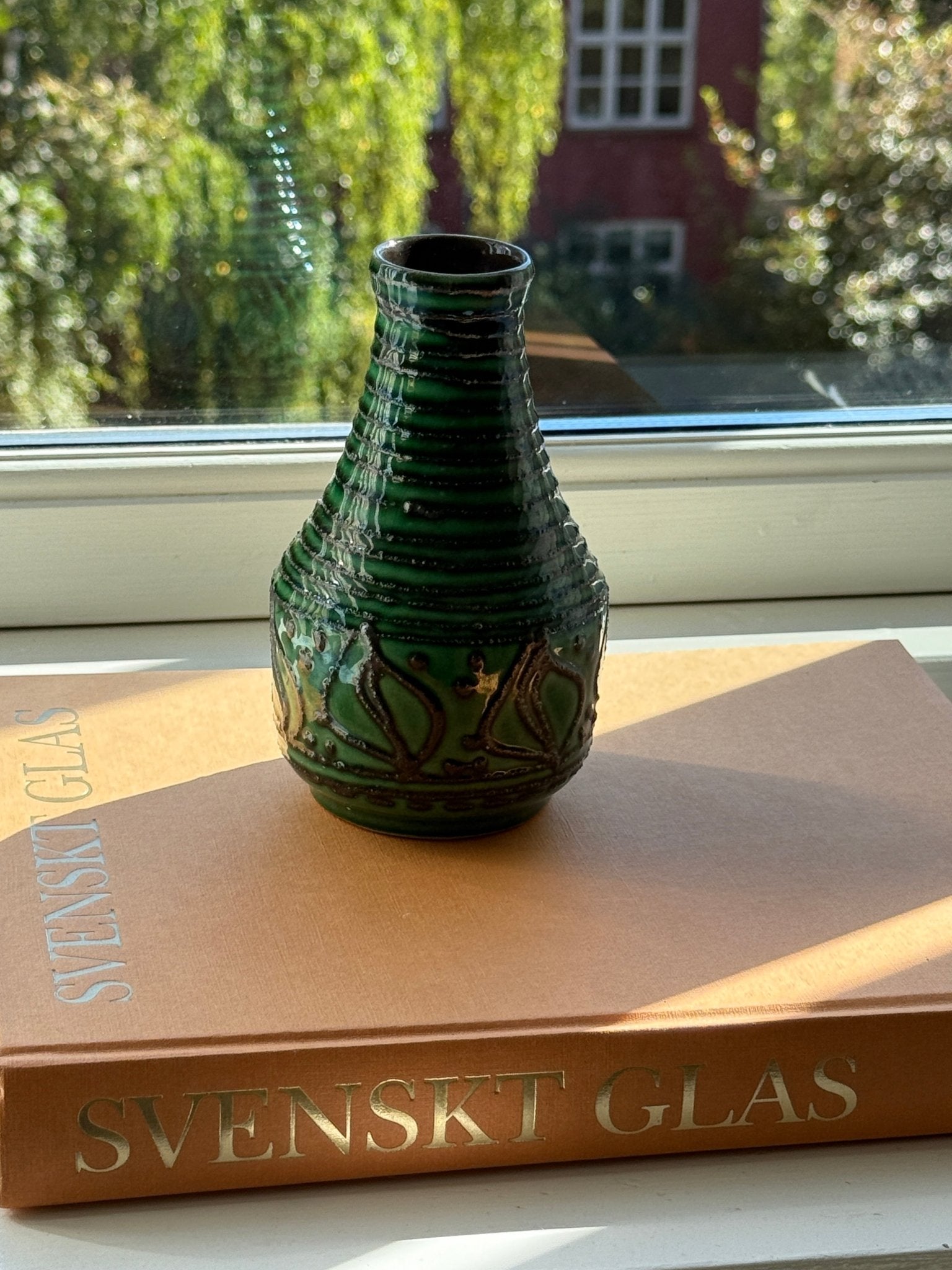 Green vase - NEROLI