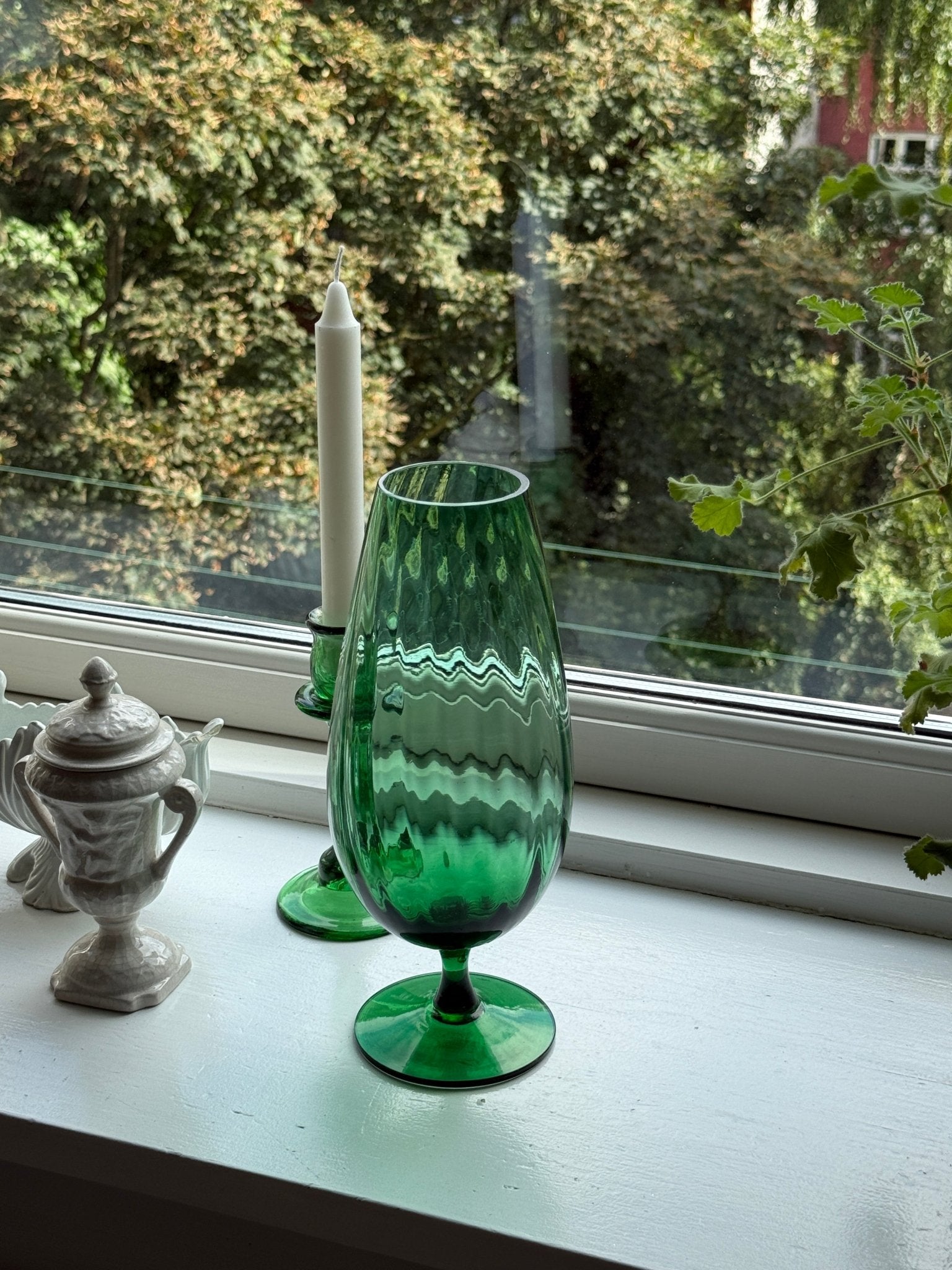Green vase - NEROLI