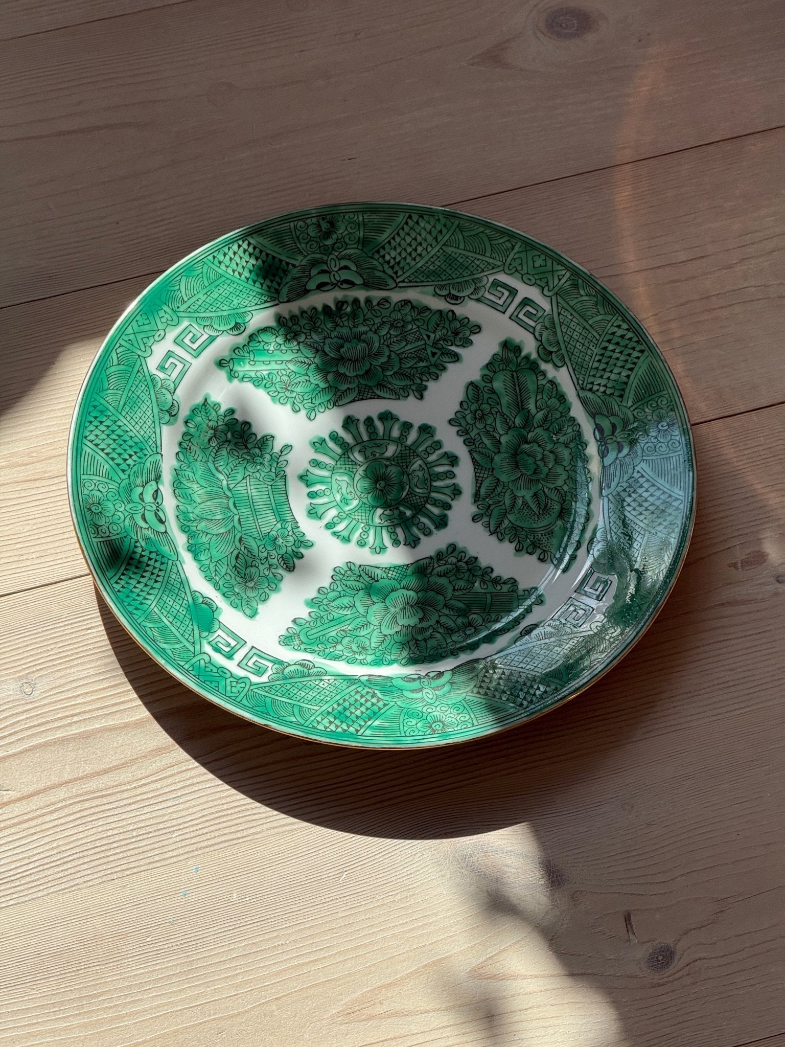 Green wall plate - NEROLI