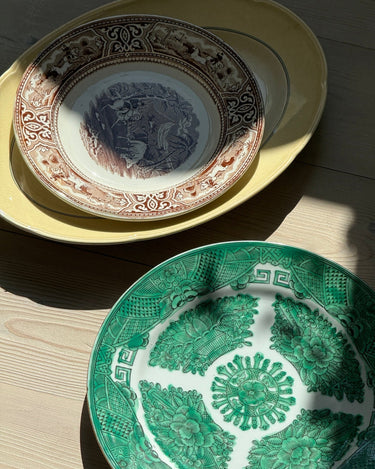 Green wall plate - NEROLI