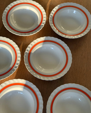 Grindley pasta plates (7 pcs) - NEROLI