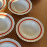 Grindley pasta plates (7 pcs) - NEROLI