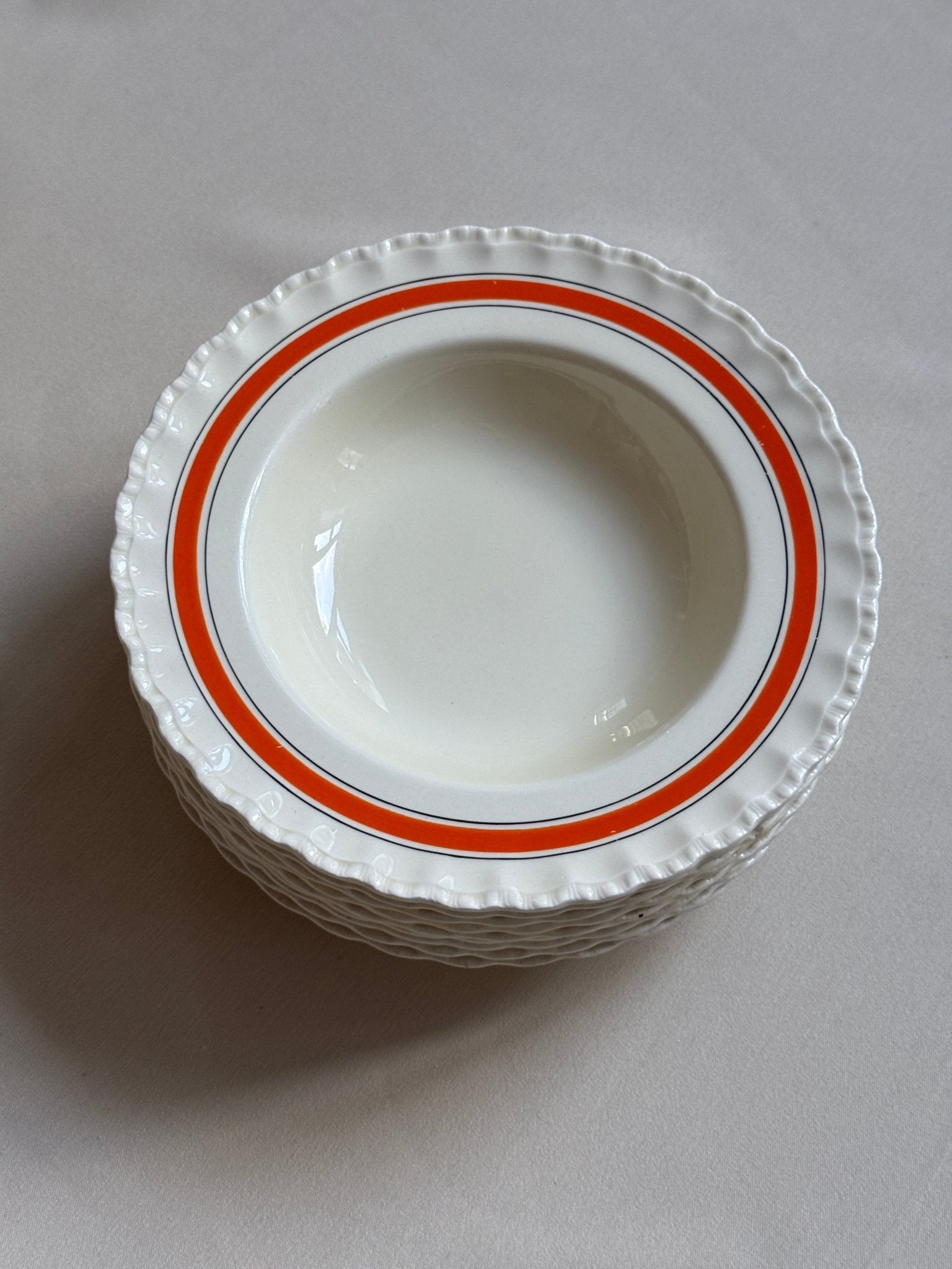 Grindley pasta plates (9 pcs) - NEROLI