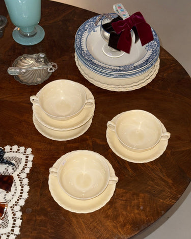 Grindley tea cups (2 sets) - NEROLI