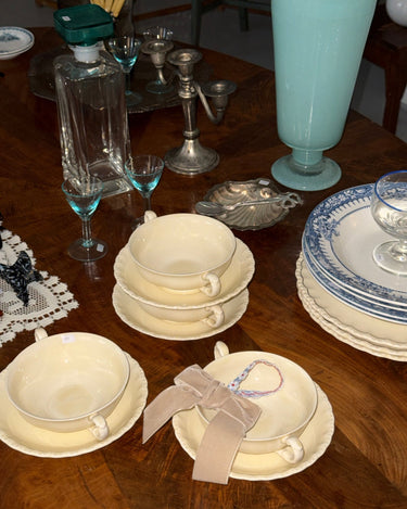 Grindley tea cups (2 sets) - NEROLI