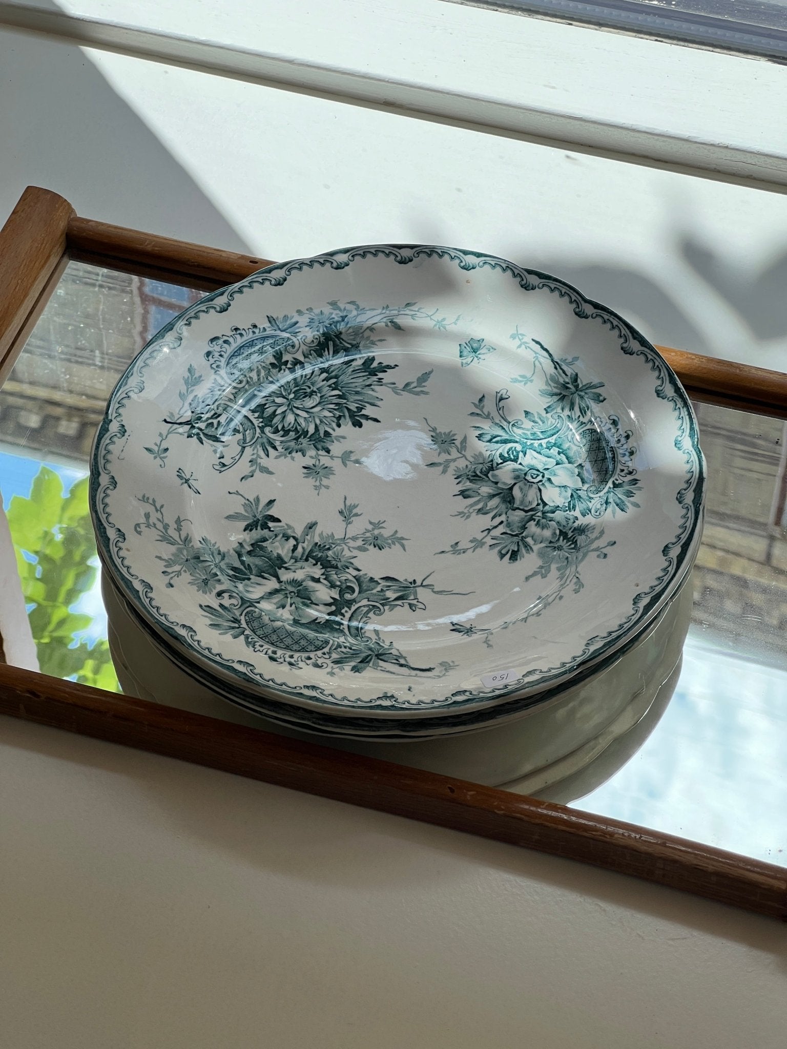 Gröna Anna dinner plates (4 pcs) - NEROLI