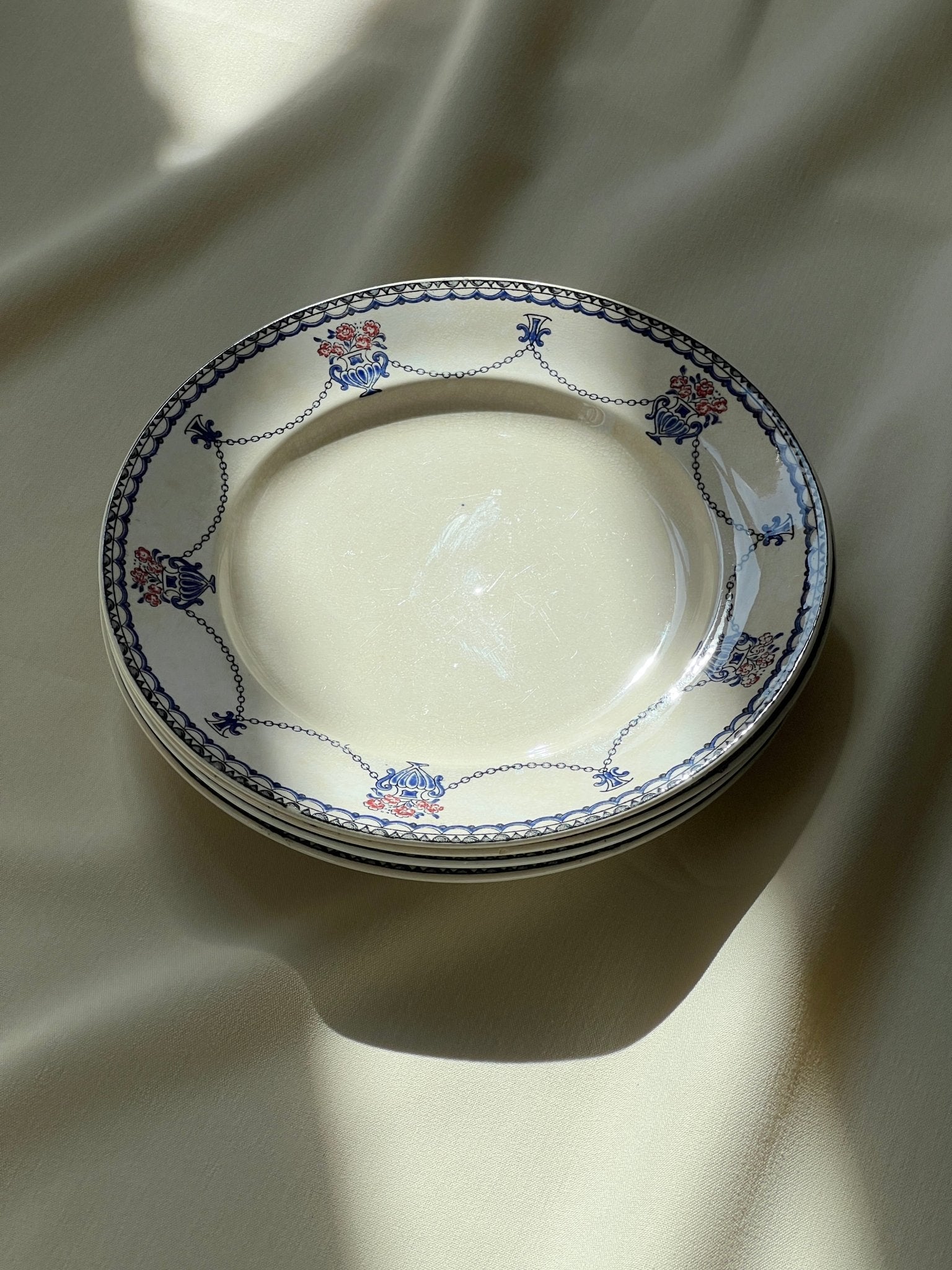 Gustafsberg dinner plates (4 pcs) - NEROLI