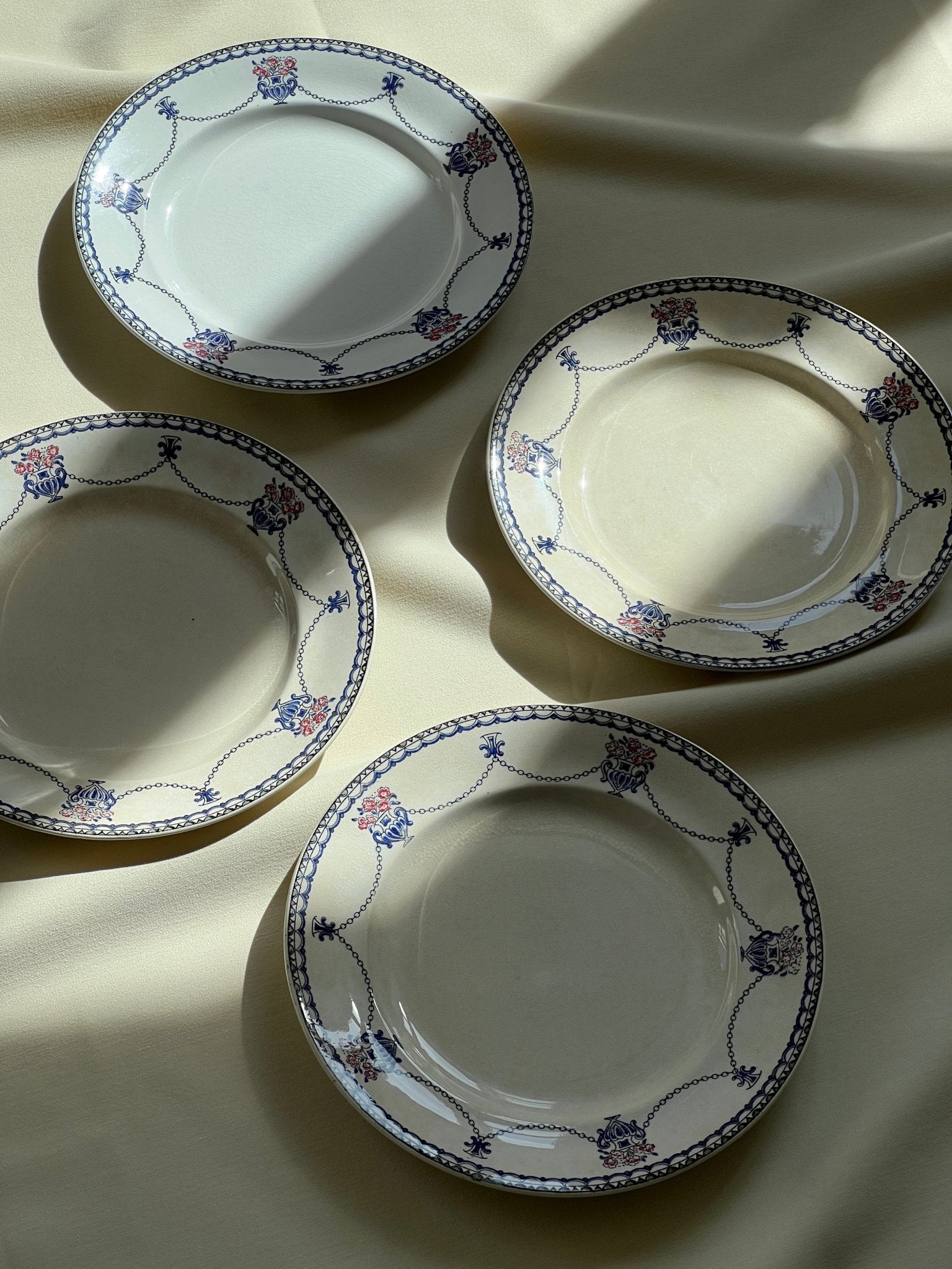 Gustafsberg dinner plates (4 pcs) - NEROLI