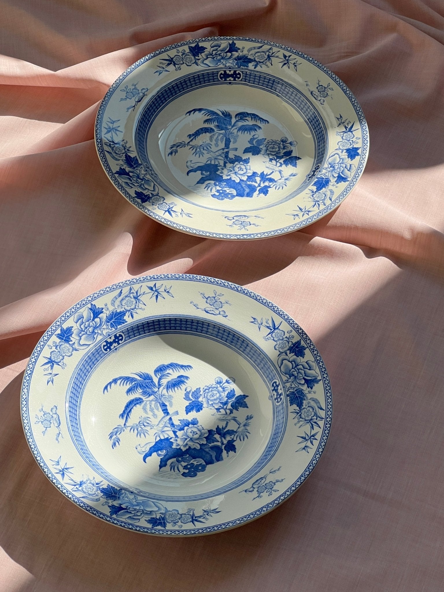 Gustafsberg pasta plates (2 pcs) - NEROLI