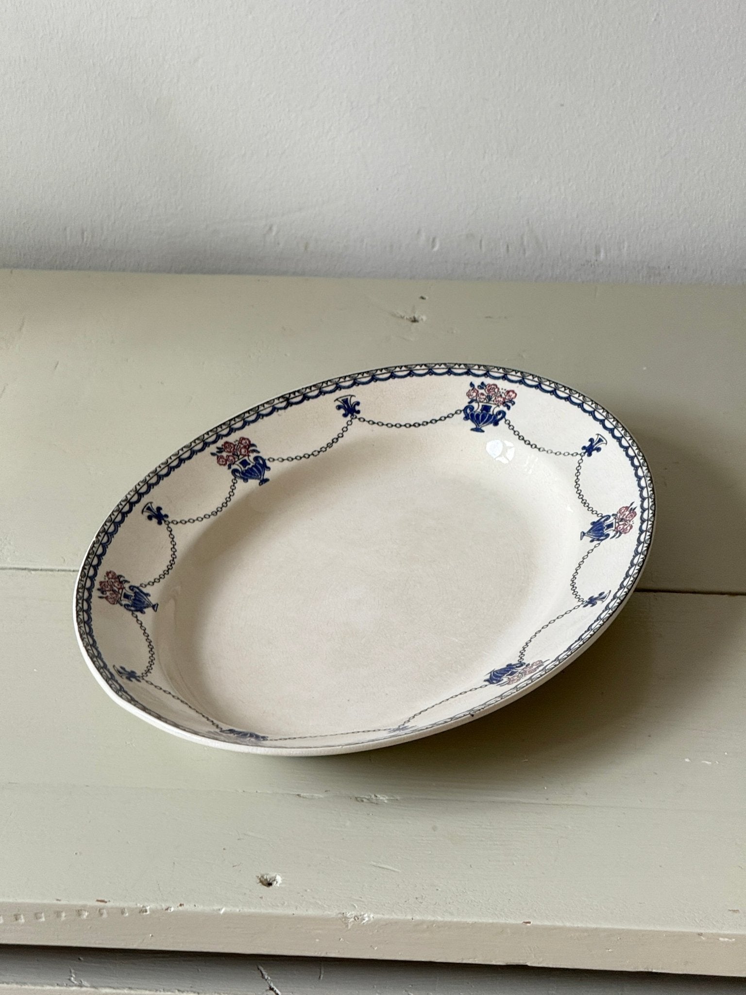 Gustafsberg platter - NEROLI