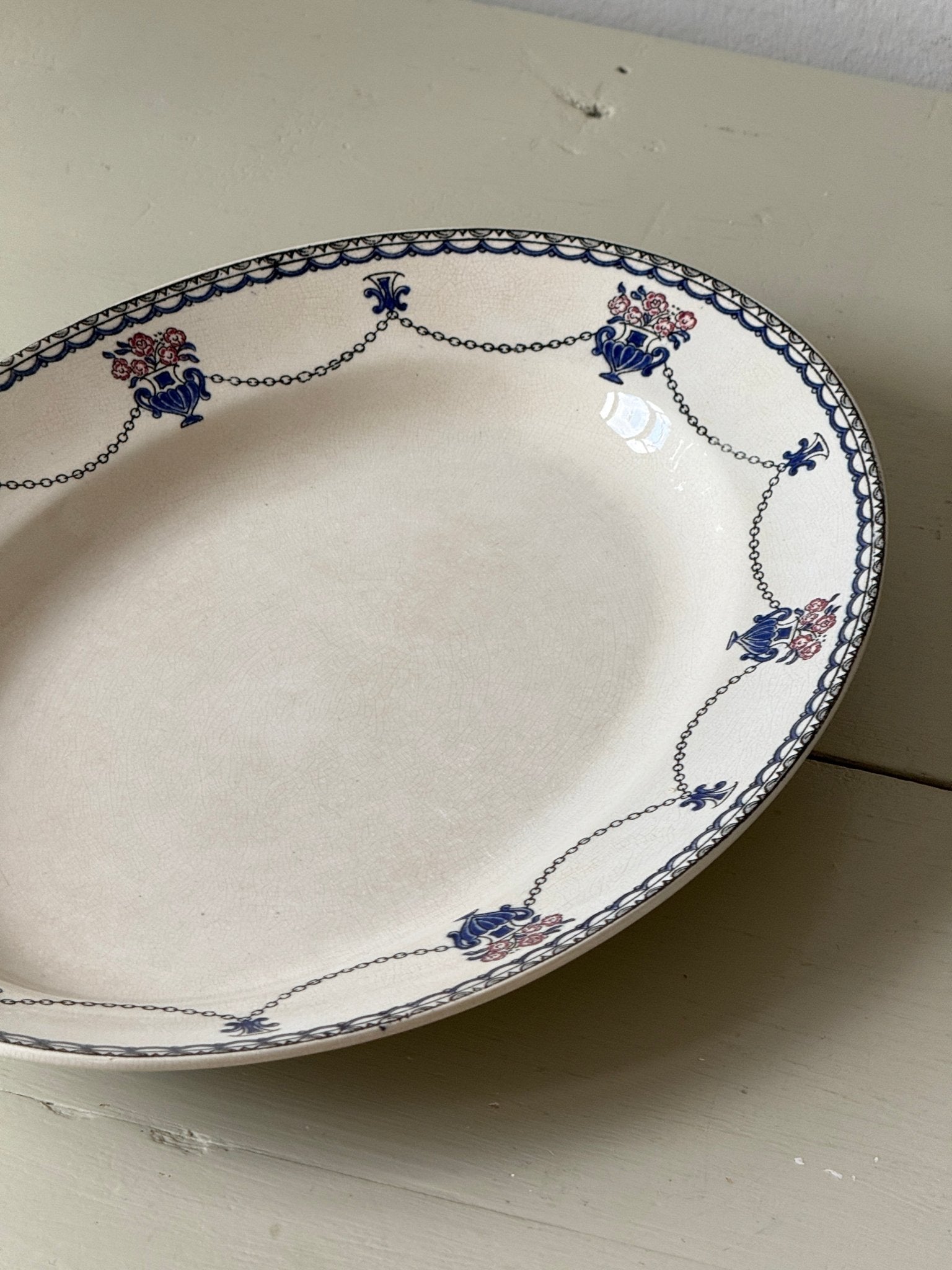 Gustafsberg platter - NEROLI