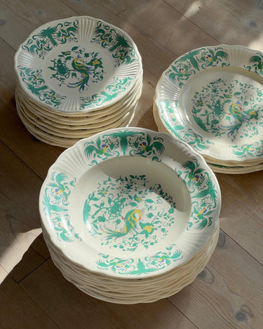 Haldensleben dinner plates (4 pcs) - NEROLI