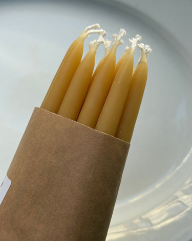 Hand-dipped chime candles (set of 20) - NEROLI