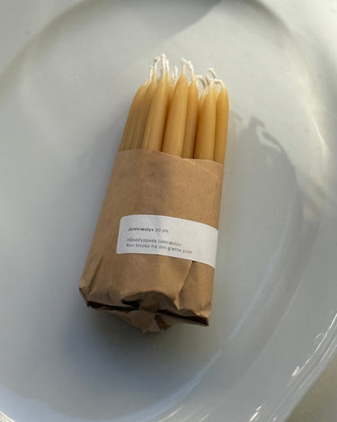 Hand-dipped chime candles (set of 20) - NEROLI