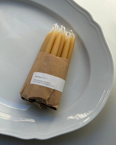Hand-dipped chime candles (set of 20) - NEROLI