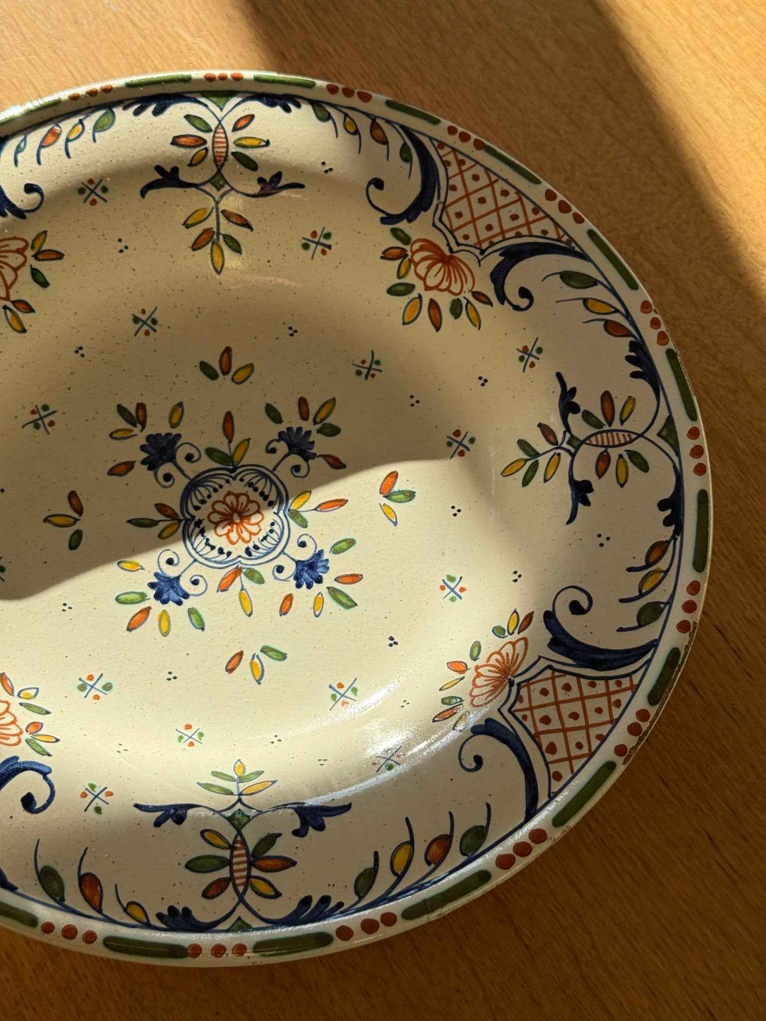 Handpainted ceramic bowl - NEROLI