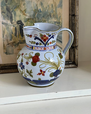 Handpainted pitcher - NEROLI