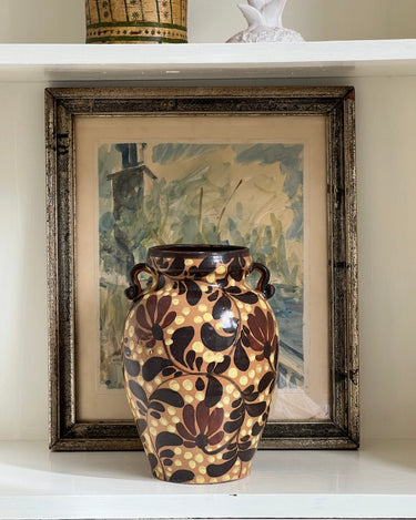 Handpainted vase from Italy - NEROLI