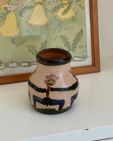 Handpainted vase - NEROLI