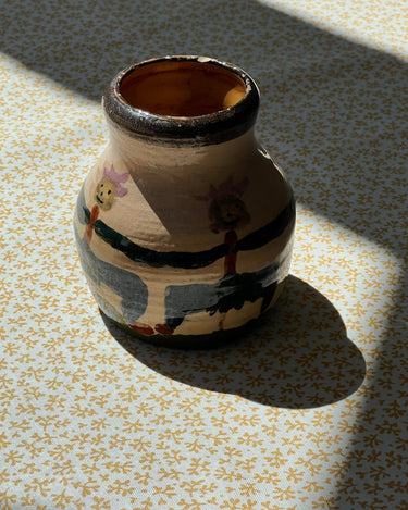 Handpainted vase - NEROLI