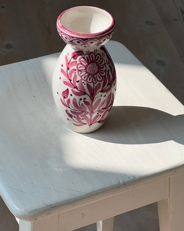 Handpainted vase - NEROLI