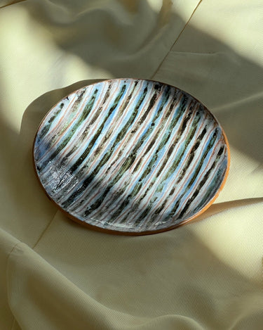 Handpainted wall plate - NEROLI