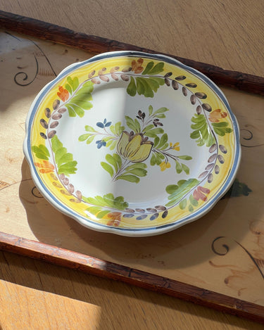 Handpainted wall plate - NEROLI