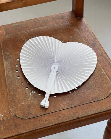 Heart-shaped fan - NEROLI