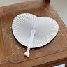 Heart-shaped fan - NEROLI