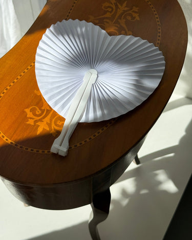 Heart-shaped fan - NEROLI