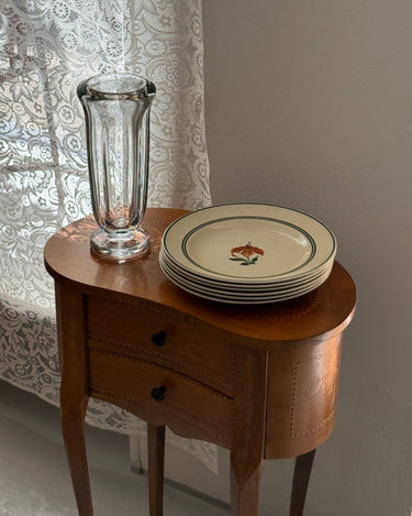 Heavy glass vase - NEROLI
