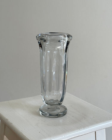 Heavy glass vase - NEROLI
