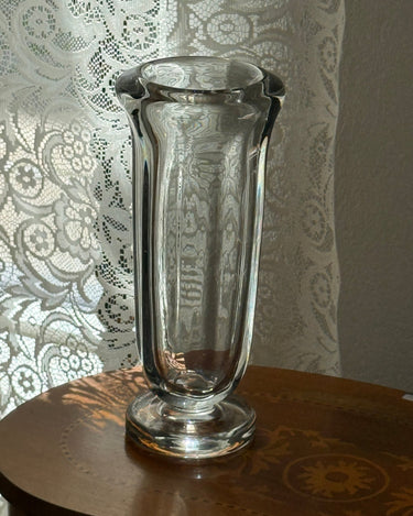 Heavy glass vase - NEROLI