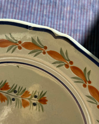 Henriot Quimper plate - NEROLI