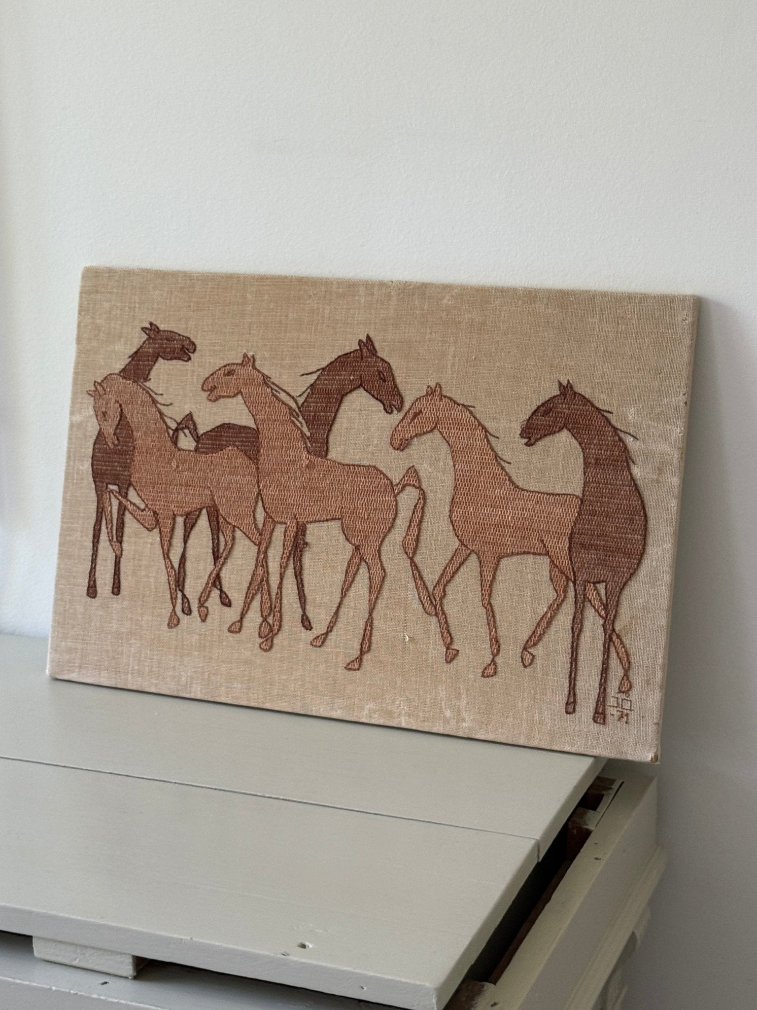 Horse embroidery - NEROLI