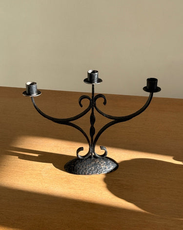 Iron candelabra - NEROLI