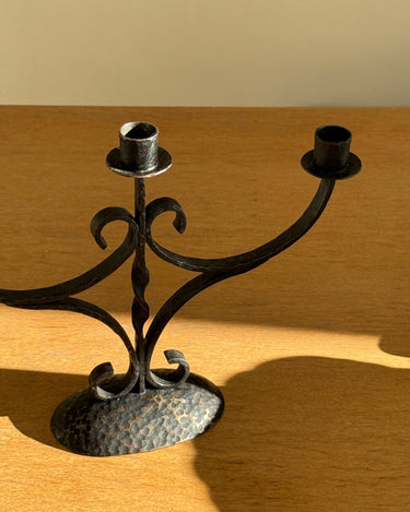 Iron candelabra - NEROLI