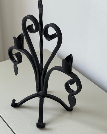 Iron candelabra - NEROLI