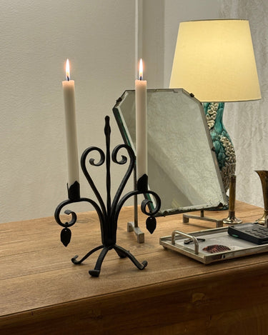 Iron candelabra - NEROLI