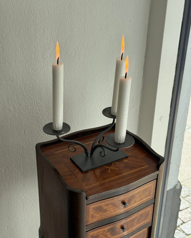 Iron candelabra - NEROLI