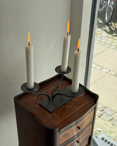 Iron candelabra - NEROLI