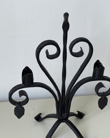 Iron candelabra - NEROLI