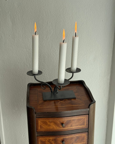 Iron candelabra - NEROLI