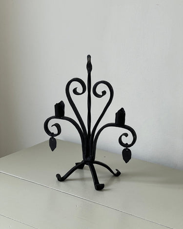 Iron candelabra - NEROLI