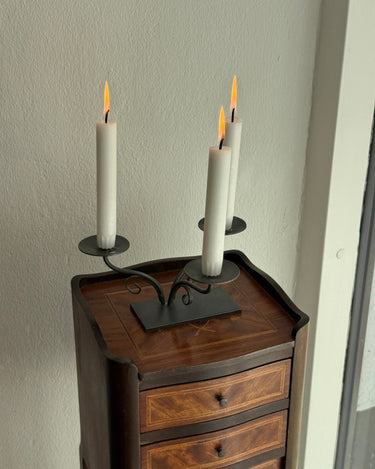 Iron candelabra - NEROLI