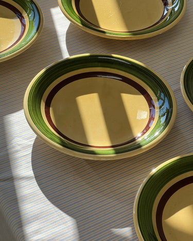 Italian dinner plates (5 pcs) - NEROLI
