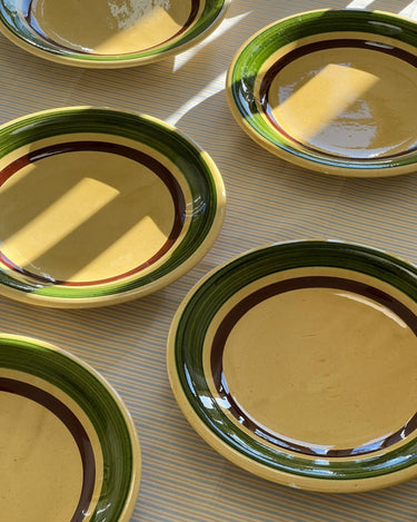 Italian dinner plates (5 pcs) - NEROLI