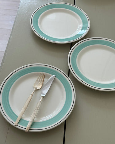 Italian dinner plates (6 pcs) - NEROLI